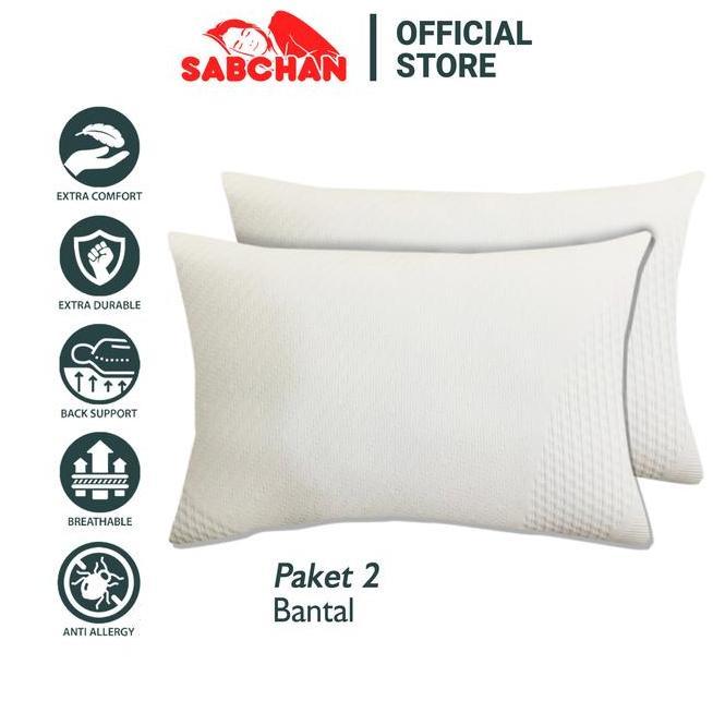 Sabchan Set Bantal Tidur Hotel Memory Foam Pillow 2 Bantal