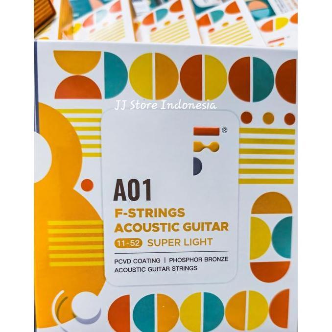 F-STRlNGS Akustik Elektrik Light Coating Original