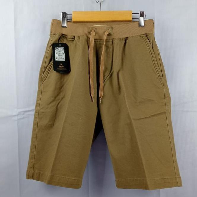 Celana Chino Pendek Celana Chino Pendek Pinggang Karet Scotch Co /