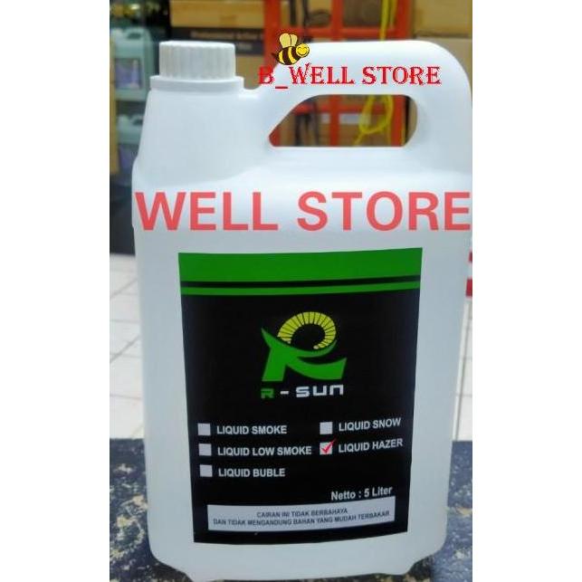 Cairan Liquid Mesin Hazer / Mesin kabut 5 liter isian mesin asap kabut