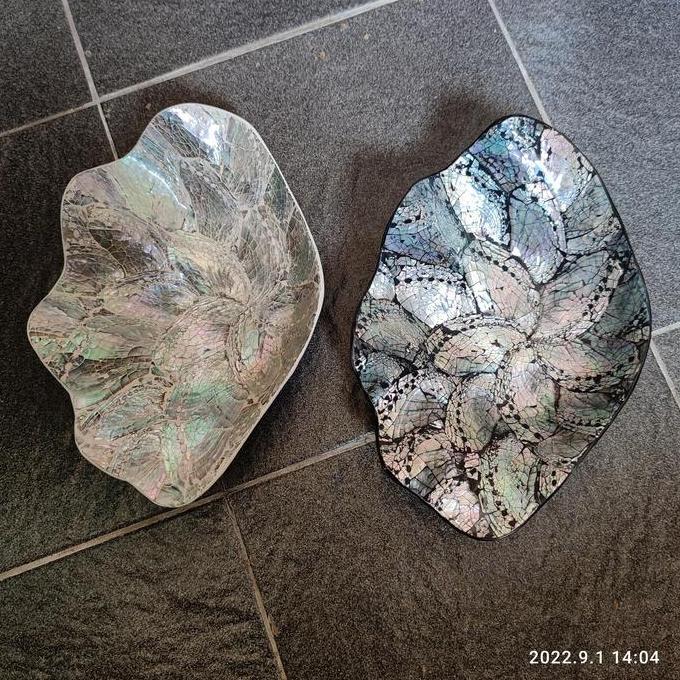 ___] shell plate abalone kima / piring kerang abalone