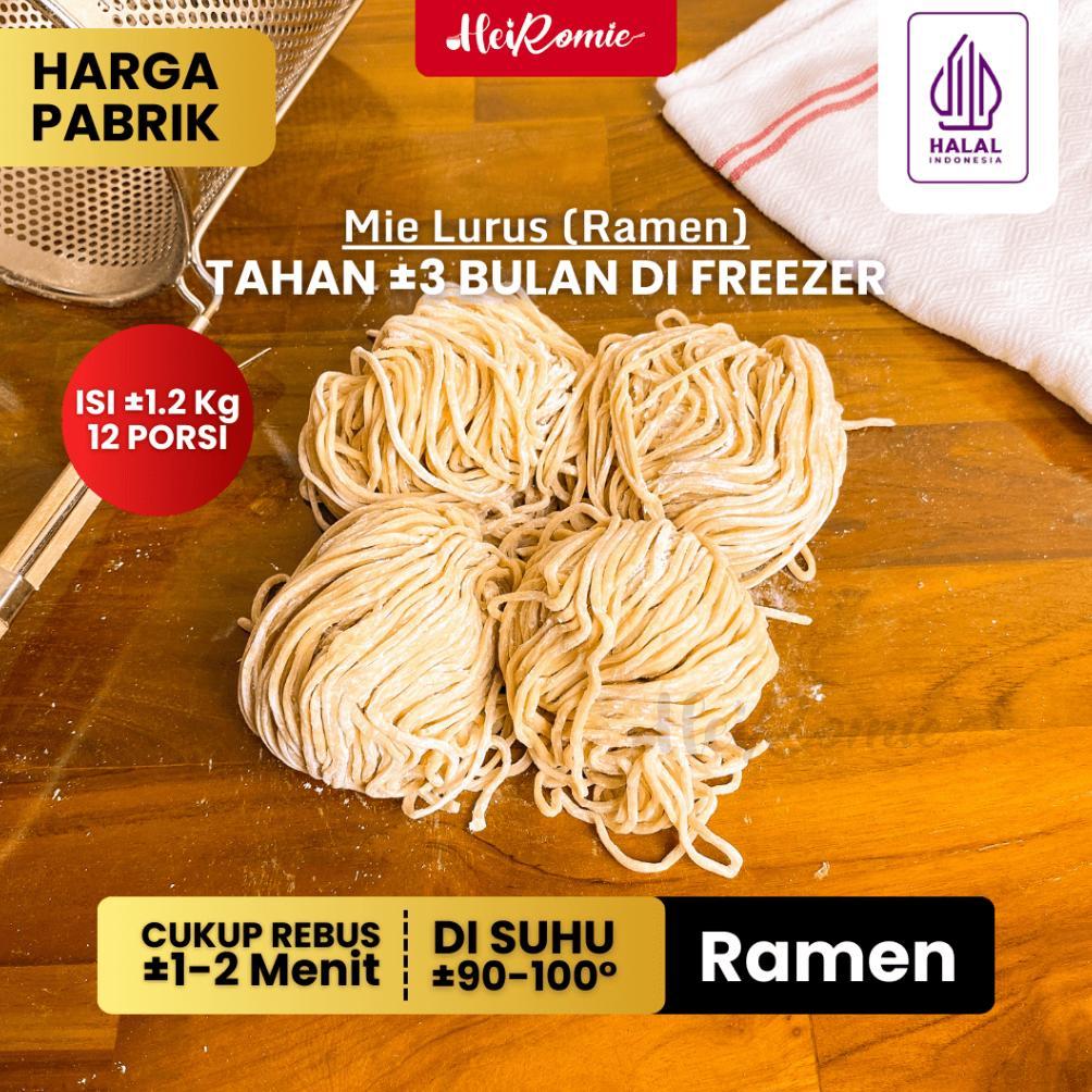 Terlaris Heiromie - Mie Lurus Ramen Mentah Halal 12 Porsi