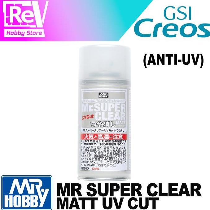 Promo MR SUPER CLEAR FLAT UV CUT MR HOBBY B523 Diskon