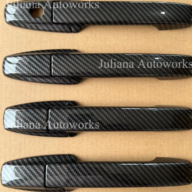 Handle Carbon Brio Pintu Mobil Cover