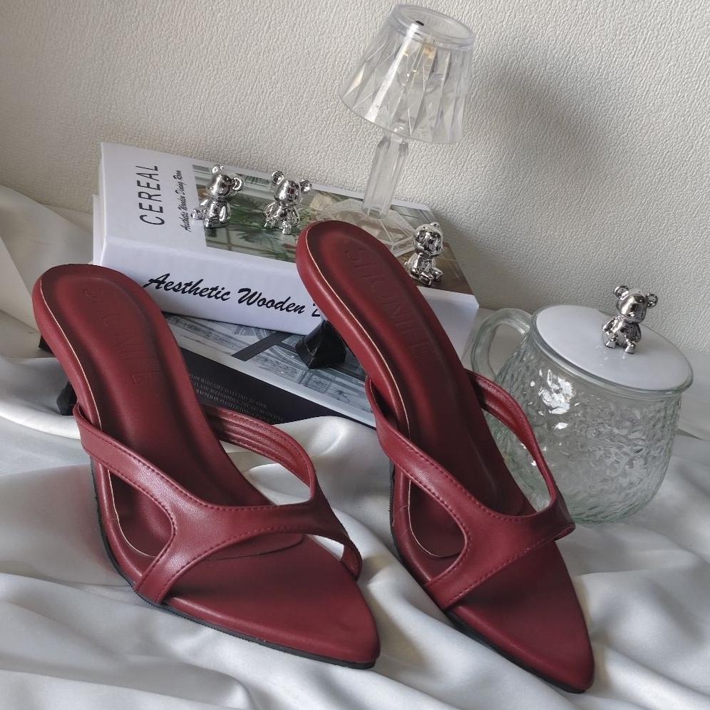 Promo Heels Sahla Upper Heels 5Cm Big Size 35 -42