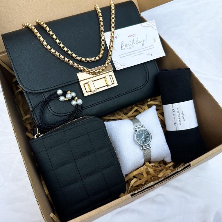 [A7677]Hampers Gift Box Cllara Bag/Kado Ulang Tahun/Kado Anniversary/Kado Wedding/Kado Wisuda/Kado P