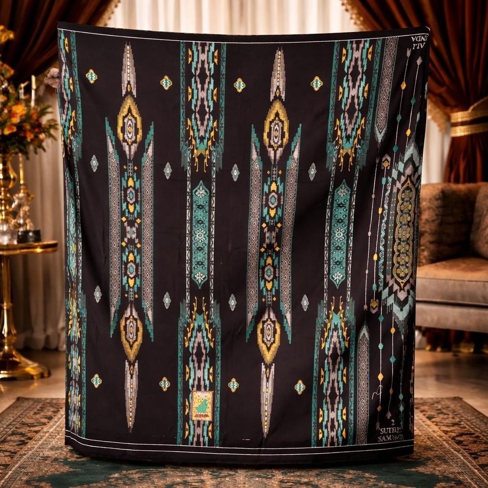 Sarung Tenun Samarinda Asli Khas Kalimantan Timur Sarung Tenun Samarinda, Sarung Samarinda, Sarung T