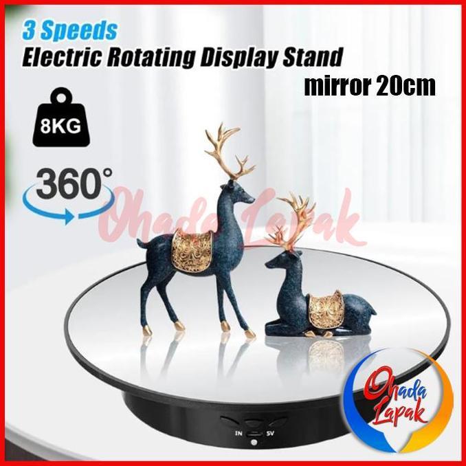 Stand Display Putar Meja Alas Putar Fotografi Rotating Display