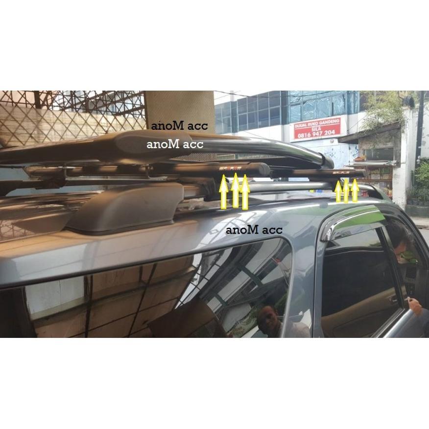DISKON ROOF RACK PLATINUM (PAKET RAK PLATINUM & CROSS BAR JEPIT ROOF RAIL)