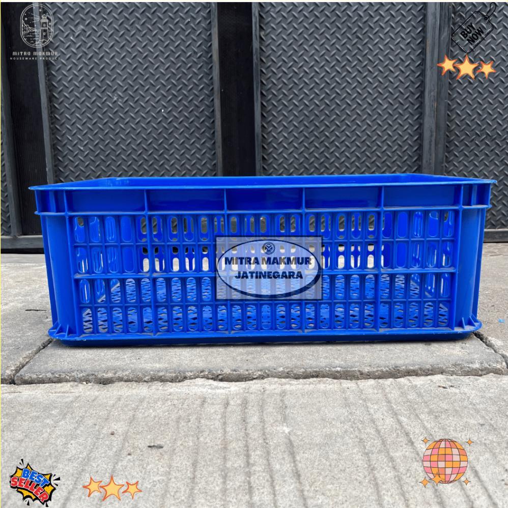 Keranjang Industri Hanata 2001 Kontainer Krat Plastik Tebal Hanata 2001 Kontainer Box Lubang Terlari
