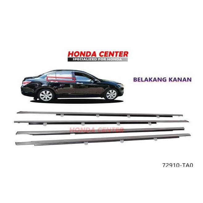 Pelipit Karet Kaca Cp 2009 Kaca Pintu Luar Belakang Kanan Accord 2010 2012