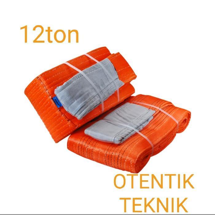 WEBBING SLING BELT 12 TON X 8 METER - TALI SABUK 12T X 8M - WEBING