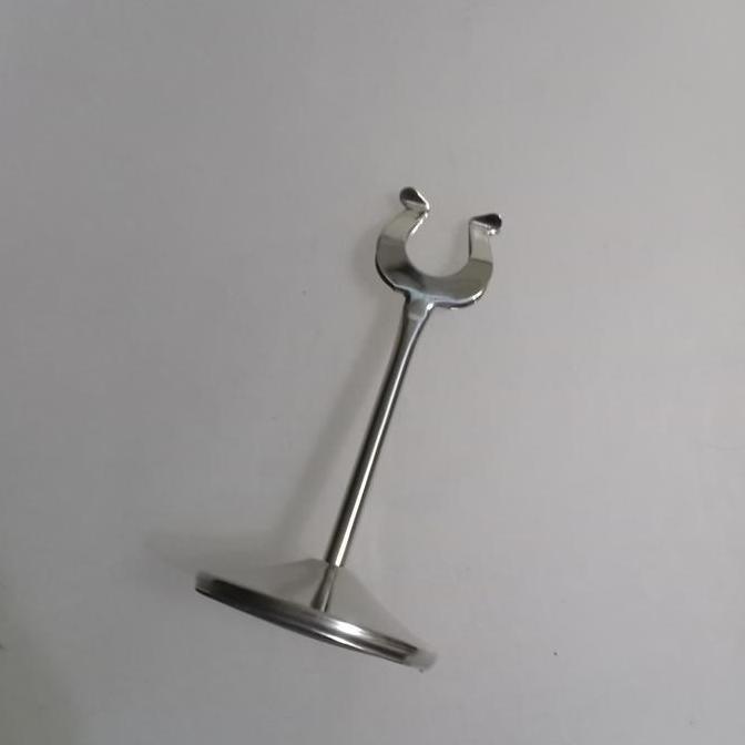 ,,,,,,,] menu card holder 20 cm table number stand tiang menu meja makan