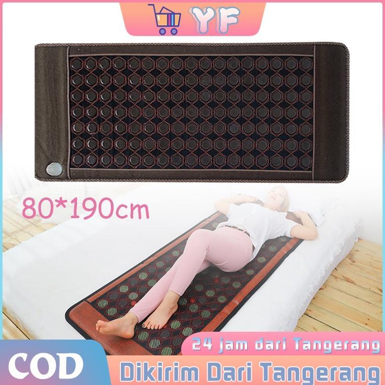 HOT DEALS 80X190CM Imperial Jade Mat Voye Matras Terapi Kesehatan Korea Matras Batu Turmalin Mengata