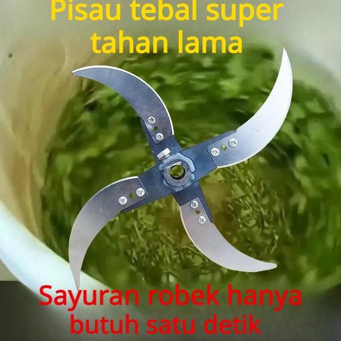 Mesin Cacah Rumput Sayuran Multifungsi: Untuk Dinamo & Stick Bor (Bor Listrik Modifikasi), Pakan Ter