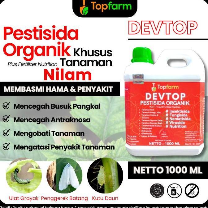 Hama Nilam 1 Liter / Semprot Hama Tanaman Nilam / Fungisida Kaki Gajah Pada Nilam / Pestisida Organi