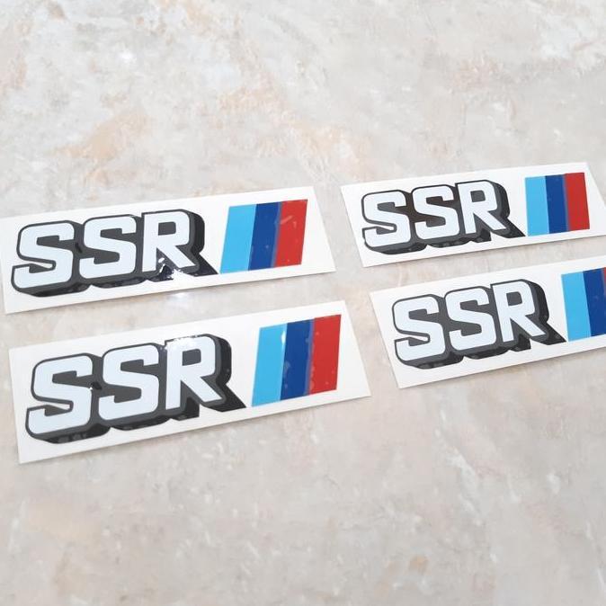 Stiker velg mobil SSR SP1