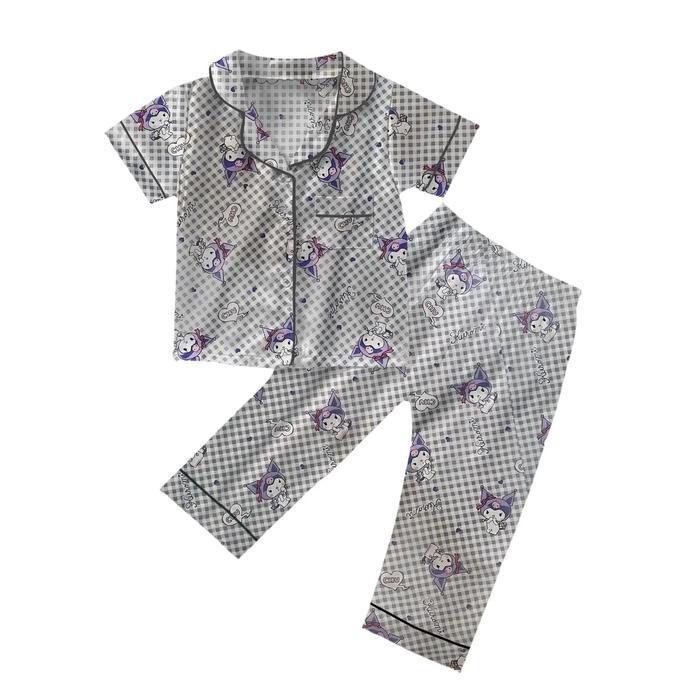 Bisa Cod - Baju Tidur Piyama Anak Perempuan 3-10 Tahun/ Motip Terbaru Bts 21