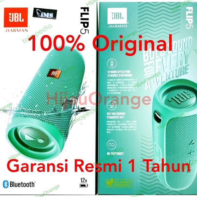 HARGA DISC - JBL Flip 5 ORIGINAL IMS Garansi Resmi Flip5 Bluetooth Speaker Salon
