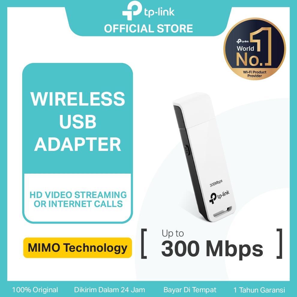 TP-Link TL-WN821N | 300Mbps Wireless N Adapter | WiFi Receiver | Dongle | WPS | PC Laptop Desktop te