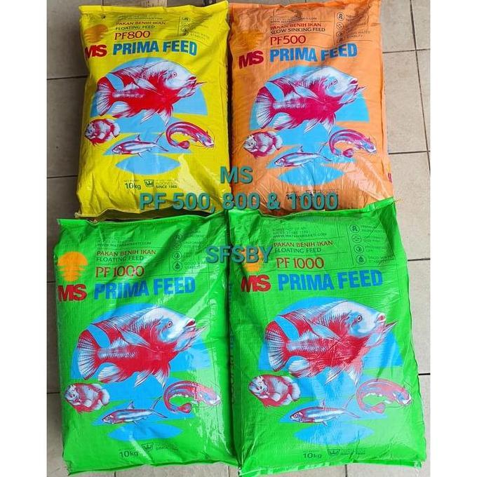 1 KARUNG PRIMA FEED MS PF 1000 800 500 200 100 128 0 1 SAK 10Kg