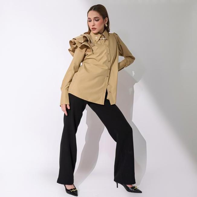 Chant - Elaina Chant Elaina Shirt In Sand