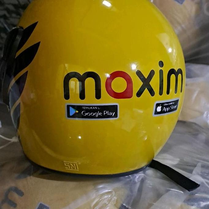 helm bogo maxim kuning murah