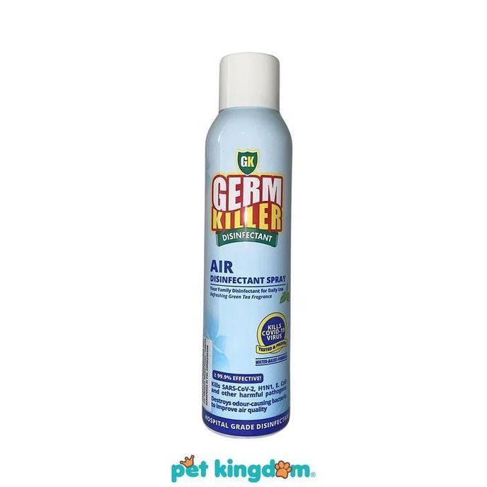 TERMURAH - Pet Kingdom Germ Killer 300 ml Pengharum & Disinfektan Udara Semprotan Desinfektan Saniti