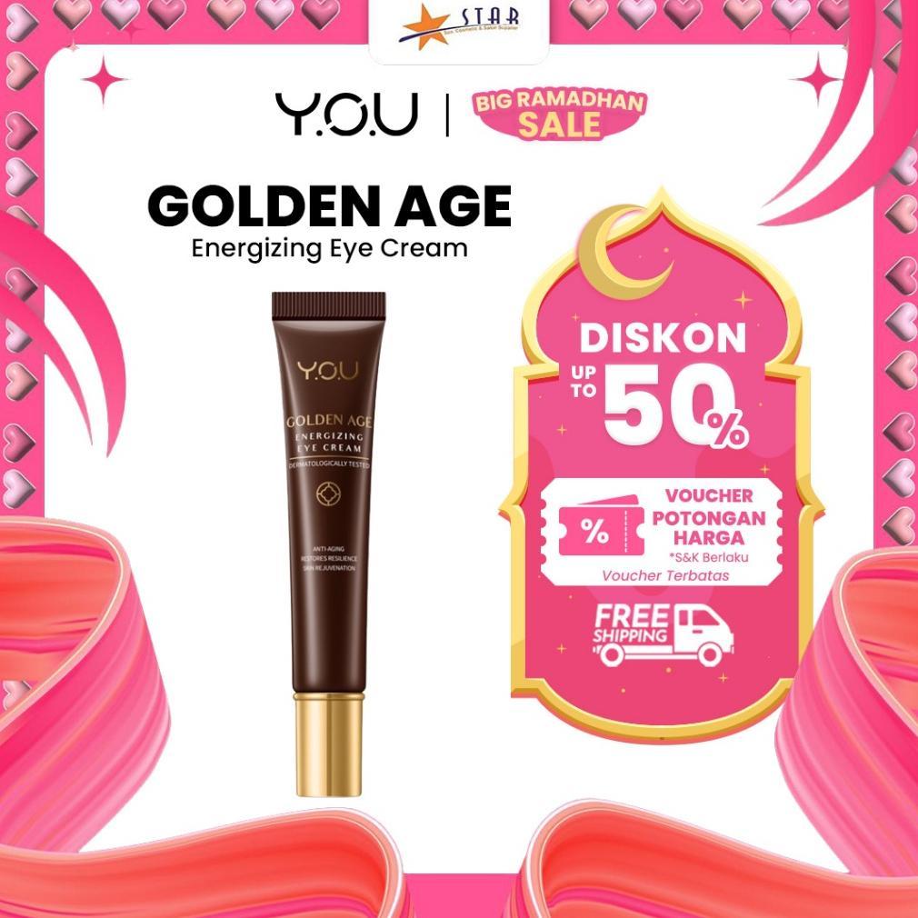 NEW  YOU Golden Age Energizing Eye Cream 15g / Eye Cream you [terbaik][terlaris]