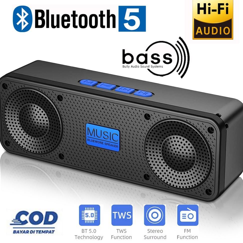 UNIG Speaker Bluetooth Mini Advance Radio FM Usb Input MP3 Bluetooth Speaker Aktif 8 inch terlaris