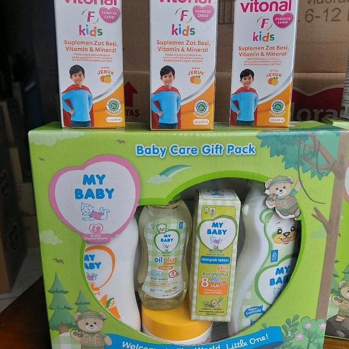 TERLARIS GIFPACK MY BABY + 3 BTL F KIDS (PAKET)