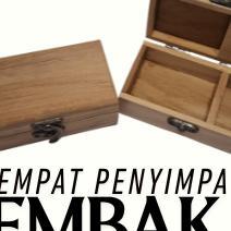 Kotak Penyimpanan Roko*/Tembakau Ukiran Kayu Elegan