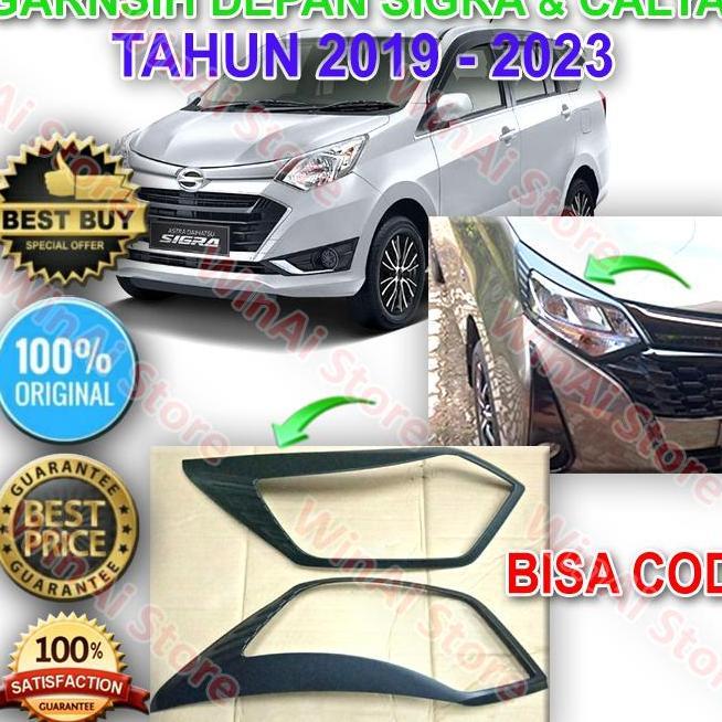 Garnis/Garnish Lampu Depan Calya 2019 Sigra-Calya 2019-2023