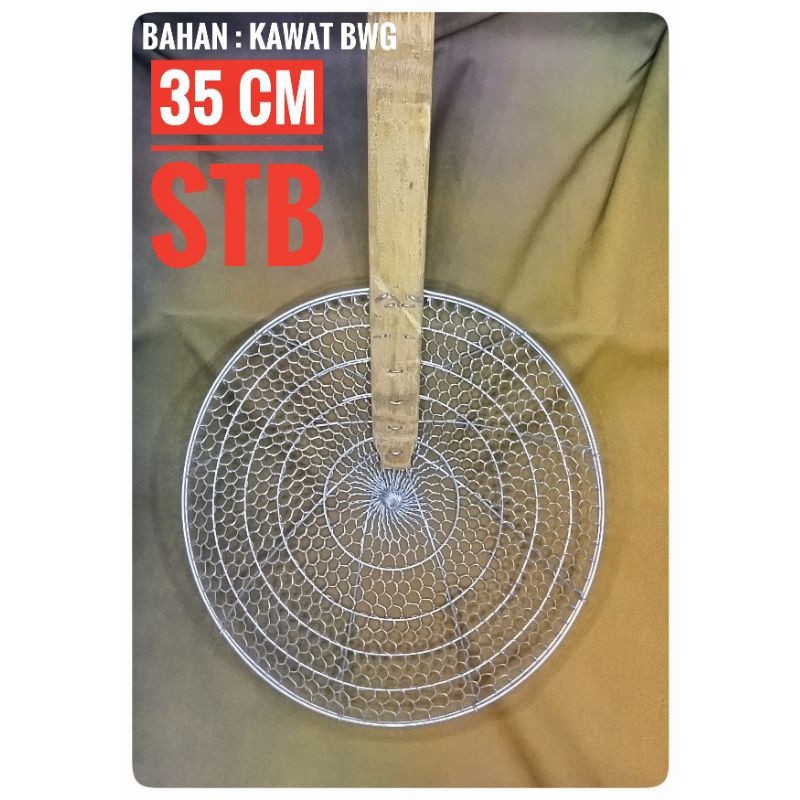 Serok Ukuran 35 Cm Stb..... Serok Mie, Serok Besar, Serok Kecil, Serok Penggorengan, Serok Jumbo, Se