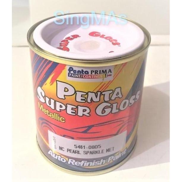 TERMURAH - Cat PENTA Super Gloss NC PEARL SPARKLE MET 1kg Putih Mutiara 5461-0805