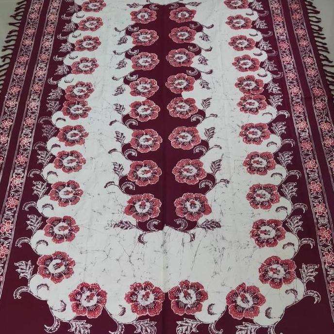 Taplak Meja Makan Batik Cap 8 Kursi