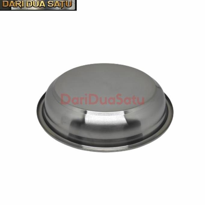 Piring Makan Kitchen Plate Stainless 24 cm
