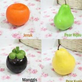 buah untuk pajangan jus/buah contoh etalase/buah mainan/buah-buahan