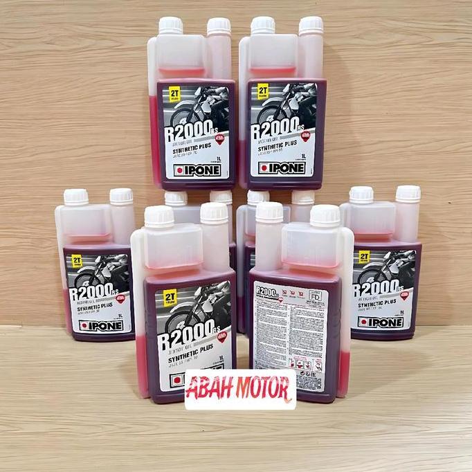 OLI SAMPING IPONE R2000 STRAWBERRY OLI SAMPING 2T IPONE MADE IN FRANCE ORIGINAL SEMI SINTETIS NINJA 