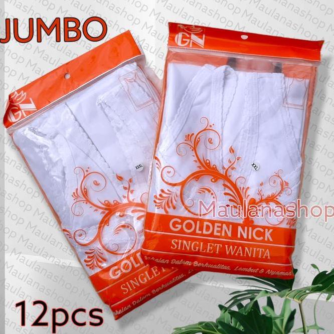 Kaos Dalam Wanita Kaos Dalam Wanita Lusinan At1073 Singlet Perempuan Golden Nick