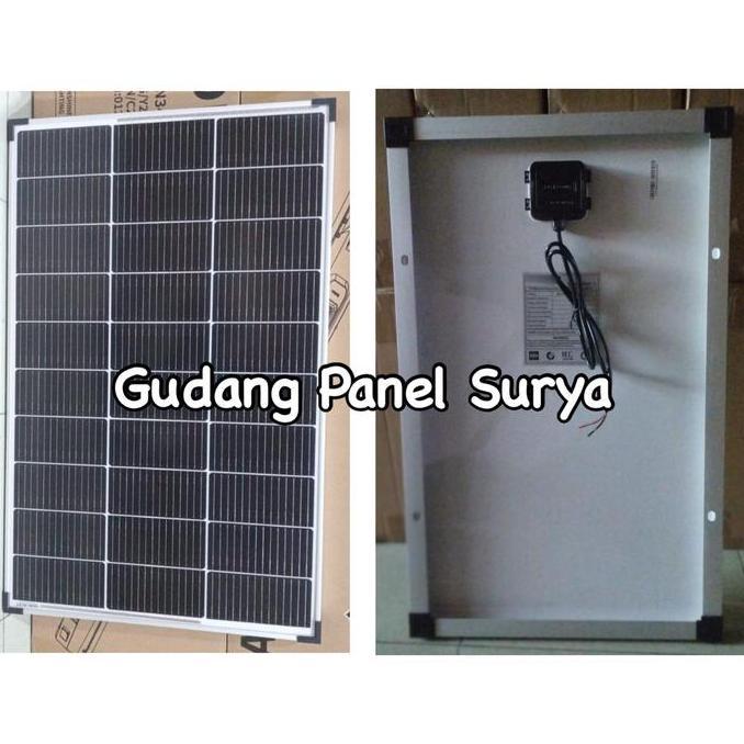 Solar Panel Surya Solarcell 50WP Monocrystalline 50wp mono