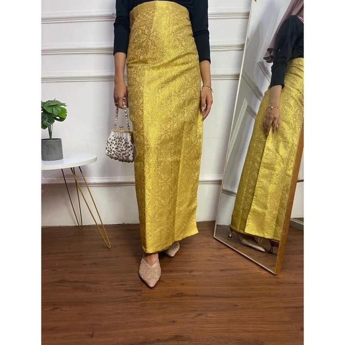 Rok Lilit Songket / Rok Setelan Kebaya Lilit / Rok Songket TS