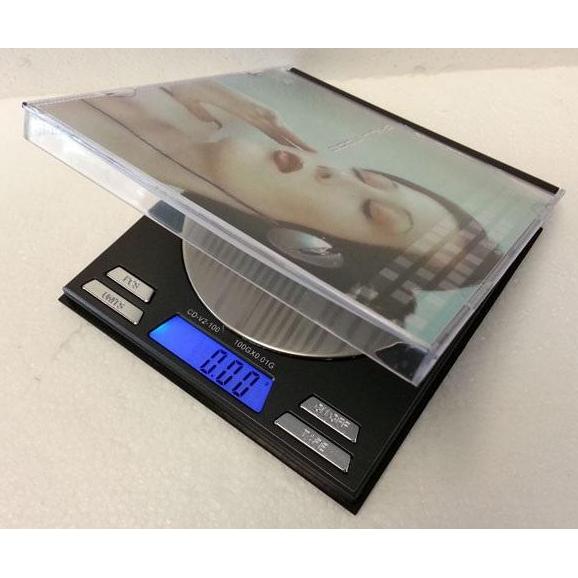 BLANCHENAM Timbangan Digital Emas Model Kotak Casing CD / Album CD, Unik+Murah