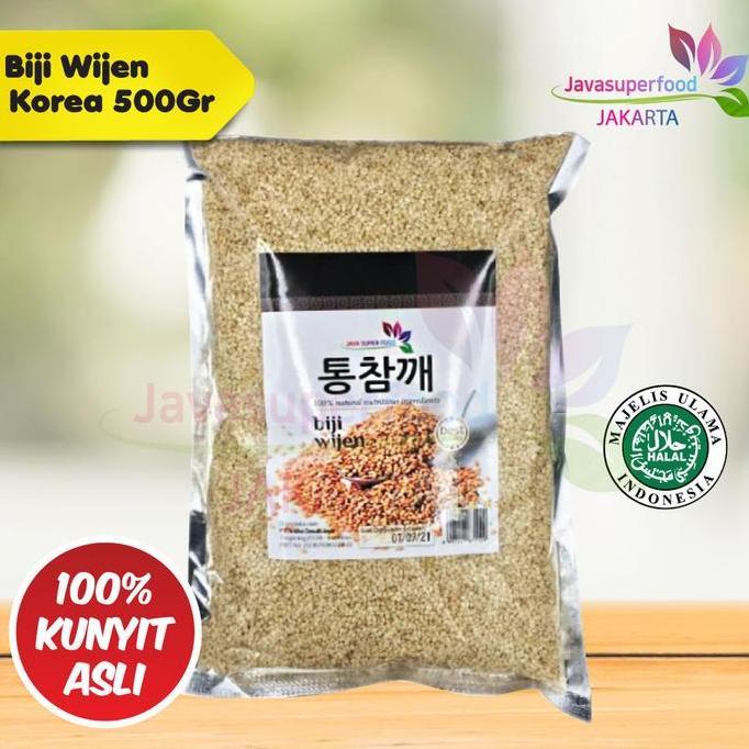 BIJI WIJEN / SESAME SEEDS KOREA 500 GRAM