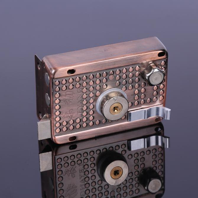 GUNEMANE Kunci Pintu Gerbang Otomatis Pengunci Pintu Otomatis Kunci Anti Maling