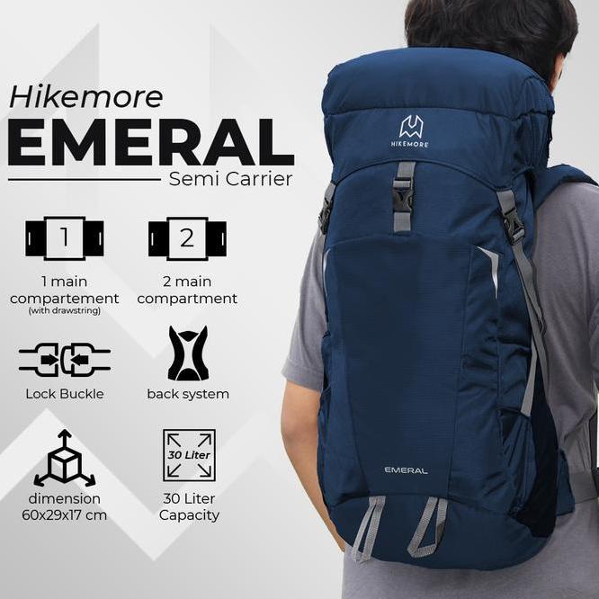 Tas Gunung Hikemore Emeral 30 Liter Original