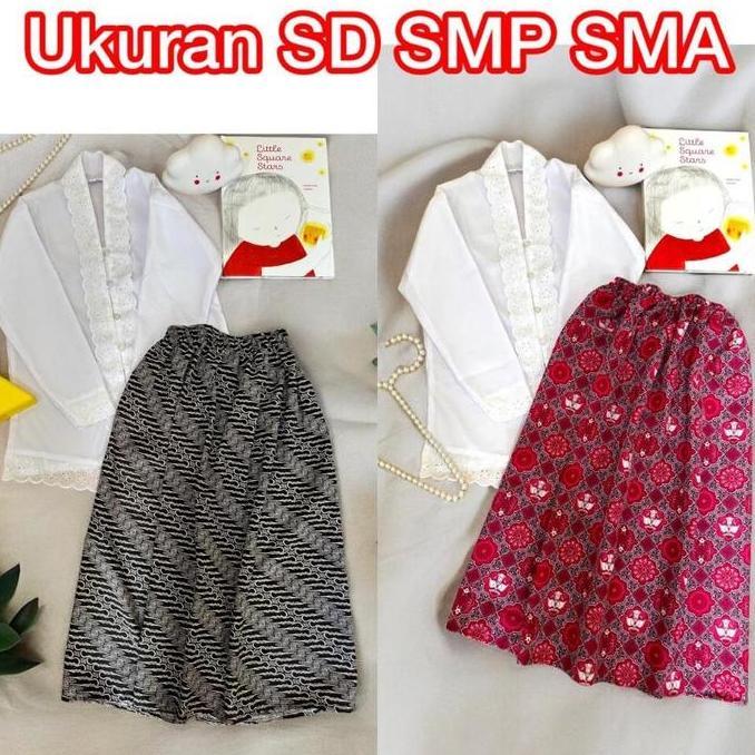 NEW KEBAYA ENCIM ANAK SEKOLAH TK SD SMP SMA KEBAYA ANAK PEREMPUAN MUSLIM KEBAYA SUNDA SKOLAH MOTIF T