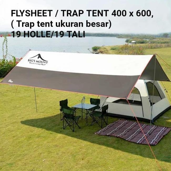 Flysheet Big,S Mount / Tenda 4X6,Meterr, Kenopi,