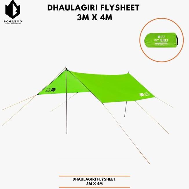 Lysheet Dhaulagiri 3X4 Cm - Dhaulagiri Flysheet 3M X 4M Ultralight -Pe