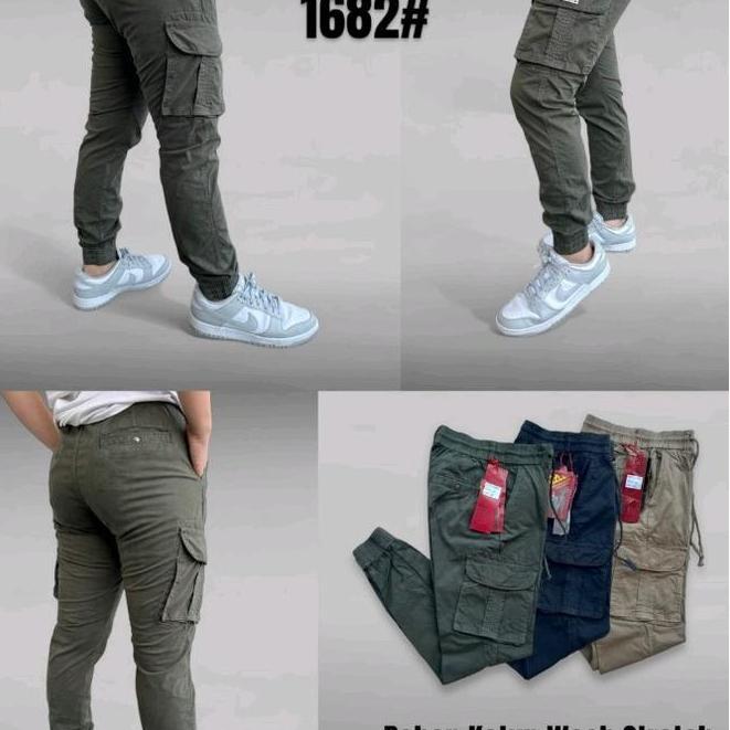 Celana Joger Import Celana Joger Import Celana // Katun Wash Stretch